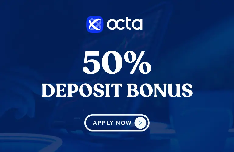 OctaFX 50% Forex Deposit Bonus