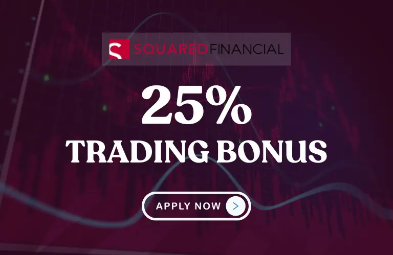 SquaredFinancial 25% Trading Bonus