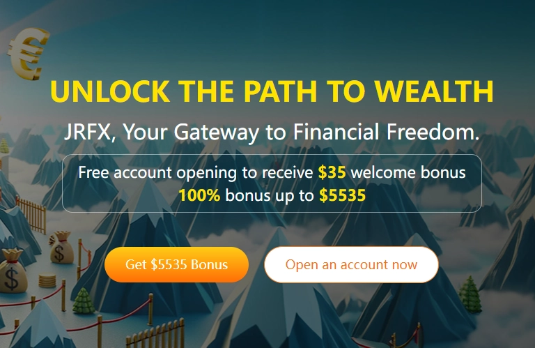 JRFX $35 Forex No Deposit Bonus