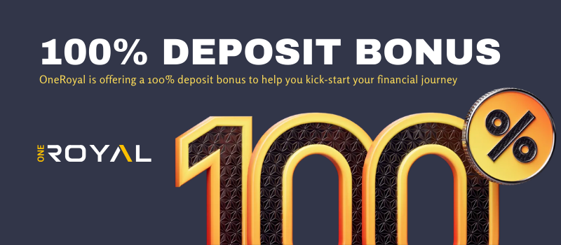 OneRoyal 100% Deposit Bonus